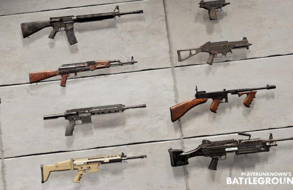 Best Guns for BGMI